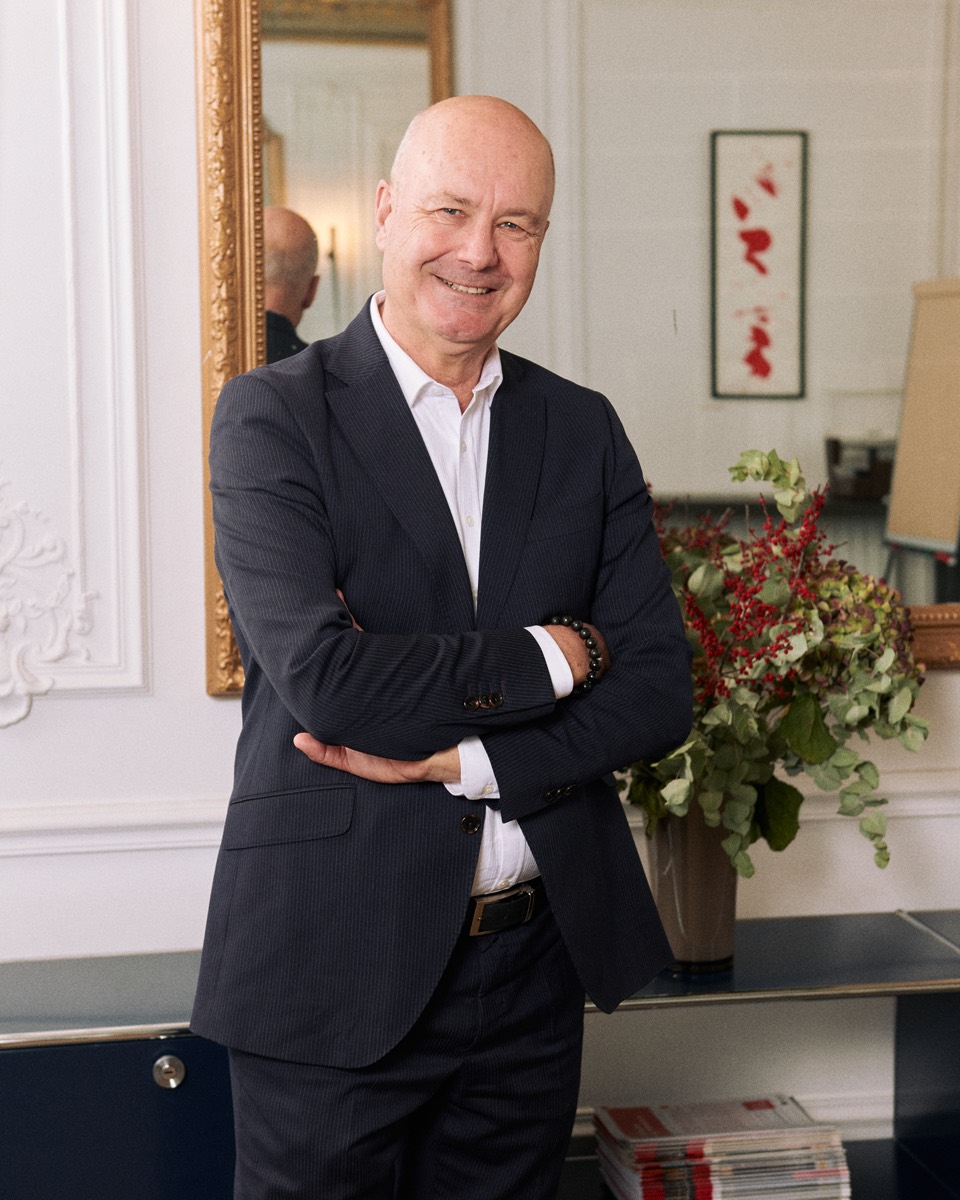 Maître Didier Jaubert, avocat au Barreau de Paris, dans son cabinet à Paris